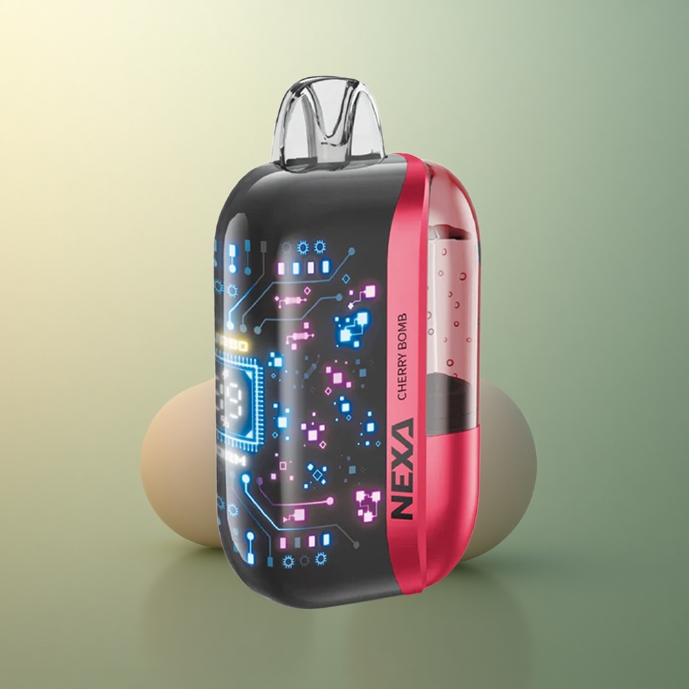 NEXA Ultra 50000 Puffs Cherry Bomp 20ml 5% Nicotine 800mAh