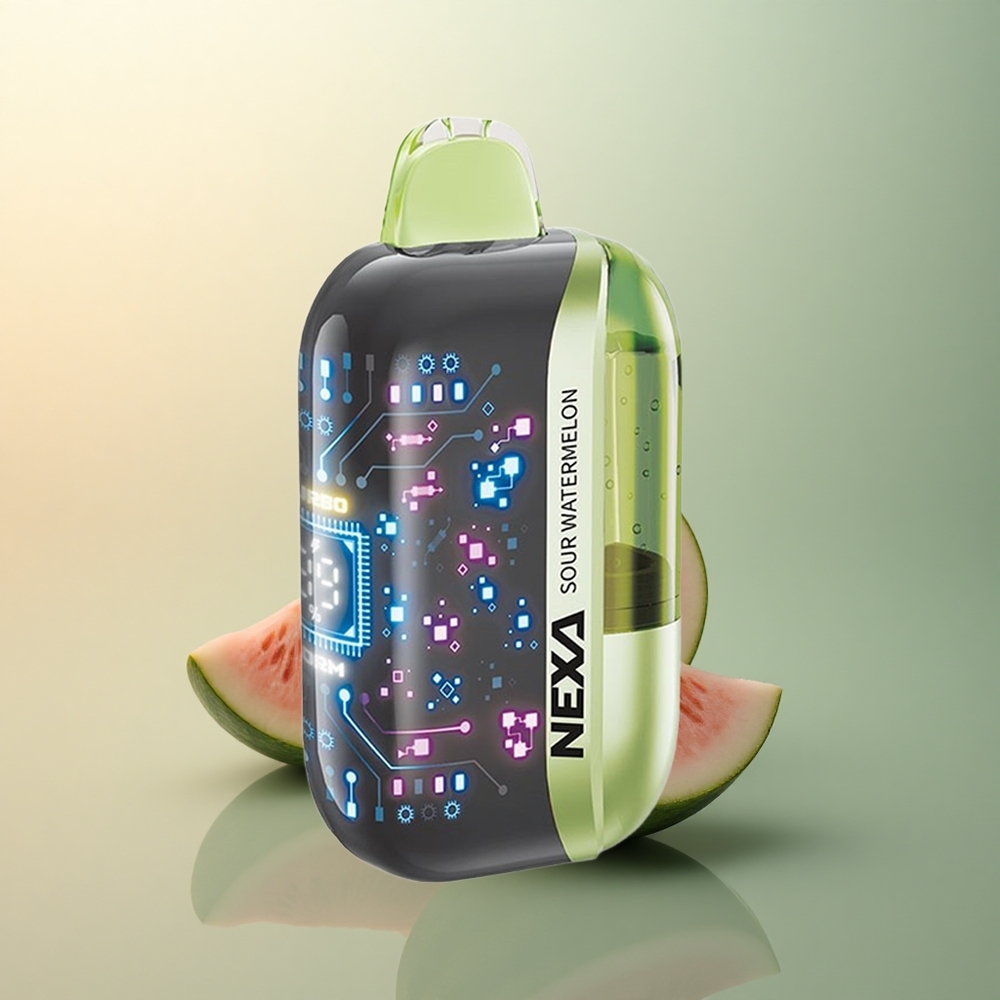 NEXA Ultra 50000 Puffs Sour Watermelon 20ml 5% Nicotine 800mAh