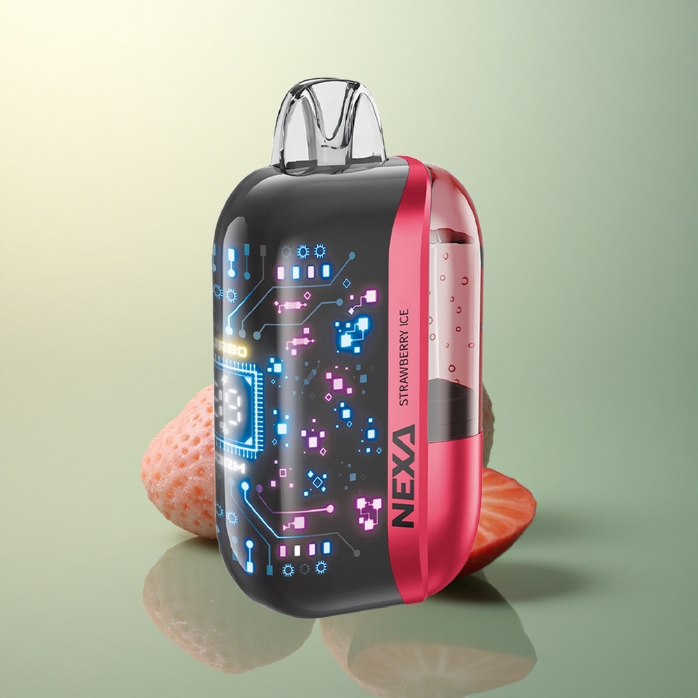 NEXA Ultra 50000 Puffs Strawberry Ice 20ml 5% Nicotine 800mAh