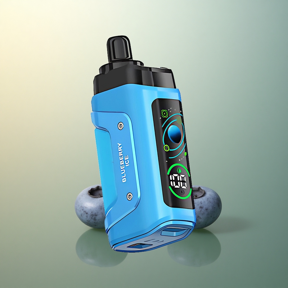 Razz Bar 45000 Puffs Blueberry Ice Mesh Coil 650mAh Rechargeable