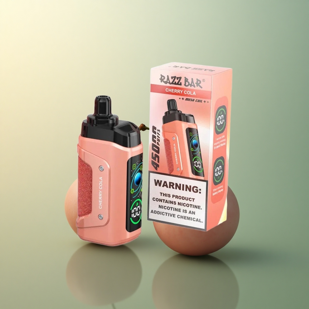 Razz Bar 45000 Puffs Cherry Cola Mesh 650mAh Nicotine 20mg