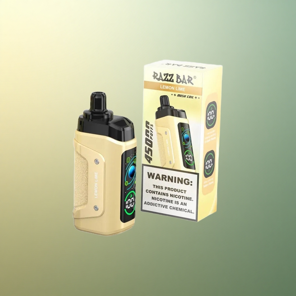Razz Bar 45000 Puffs Lemon Lime Mesh 650mAh Nicotine 20mg/ml