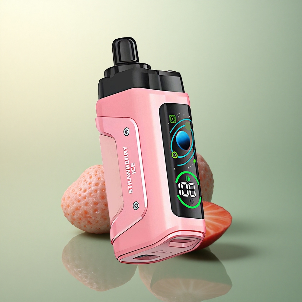 Razz Bar 45000 Puffs Strawberry Ice Mesh Coil 650mAh