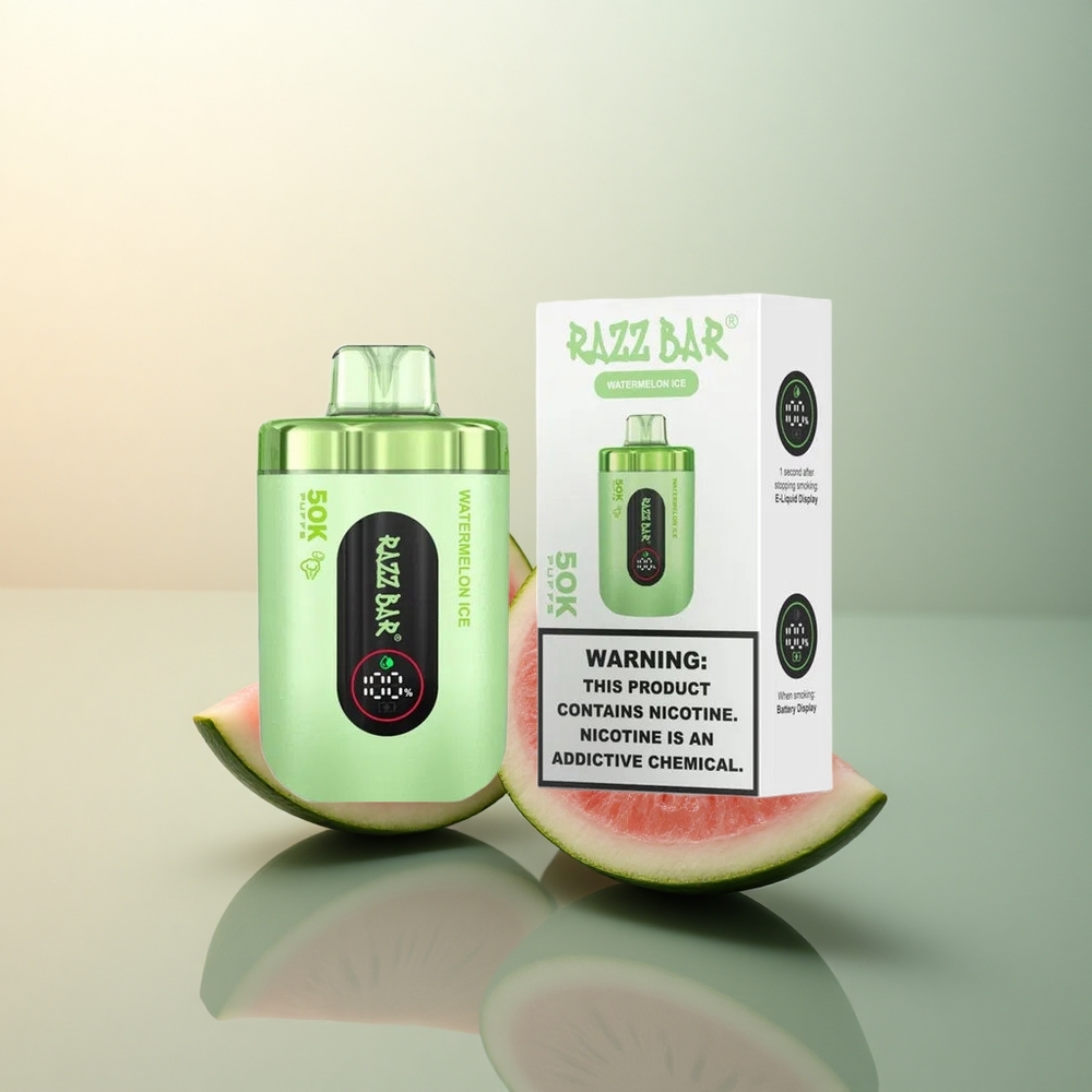 Razz Bar 50K Puffs Watermelon Ice 650mAh Mesh
