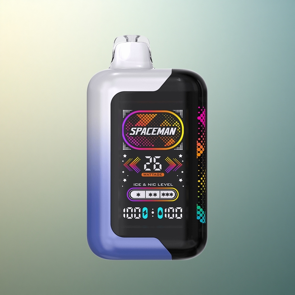 SMOK SPACEMAN SP40000 Puffs Blue Razz Ice 20ml 50mg Nicotine 1000mAh