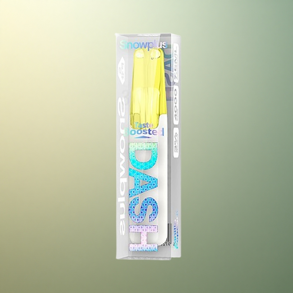 Snowplus Dash 4000 Puffs Vanilla Popcorn Ceramic 530mAh