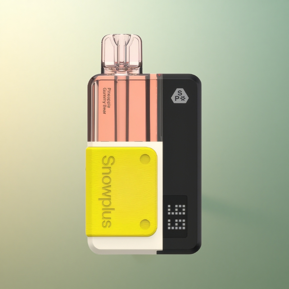 Snowplus Swift 15000 Puffs Pod Kit Pineapple Gummy Bear Dual Mesh 1000mAh 12ml Refillable