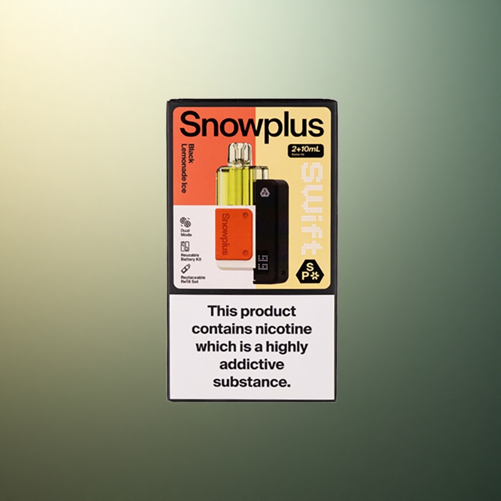 Snowplus Swift 5000 Puffs Black Lemonade Ice Dual Mesh 2% Nicotine 1000mAh
