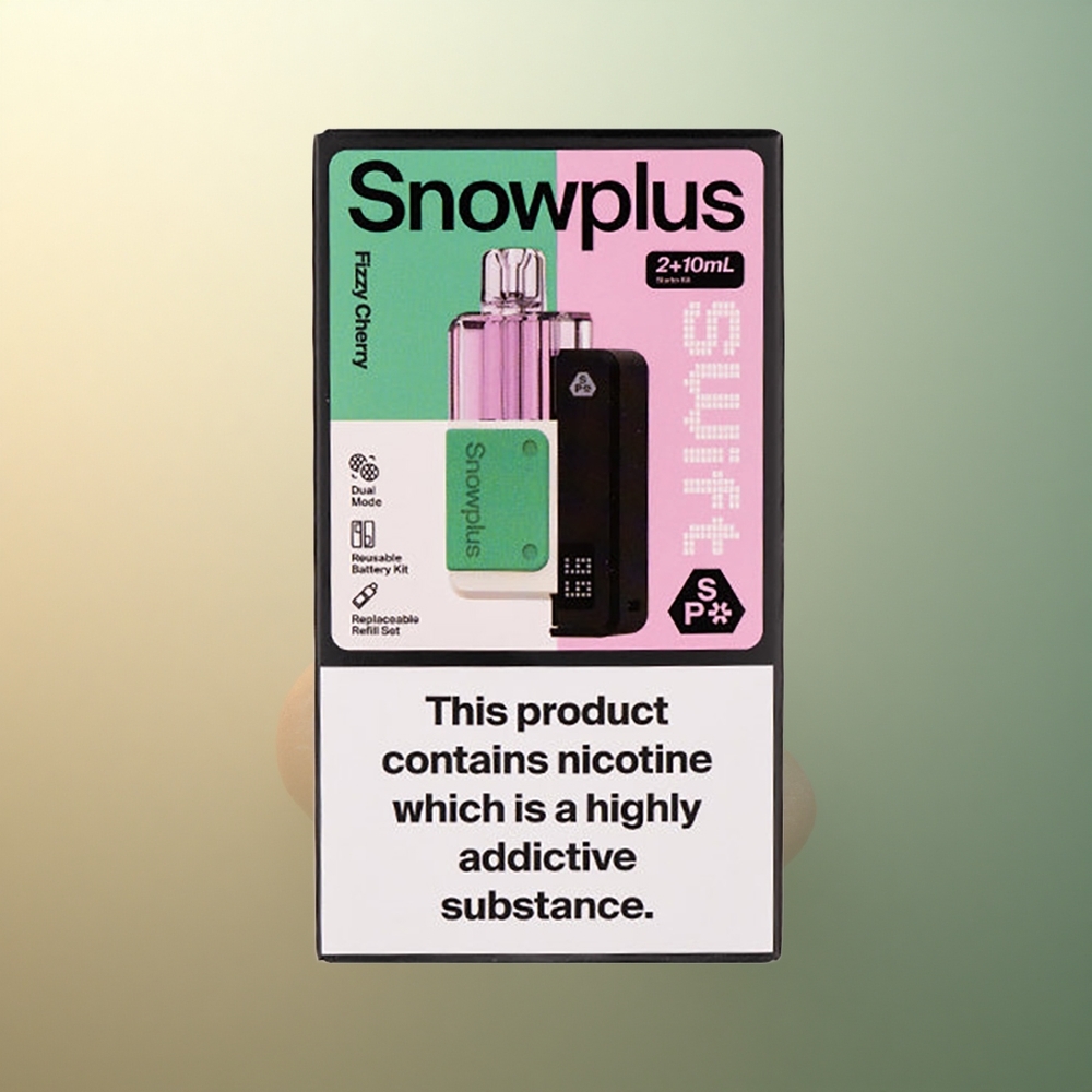 Snowplus Swift 5000 Puffs Fizzy Cherry Dual Mesh 1000mAh