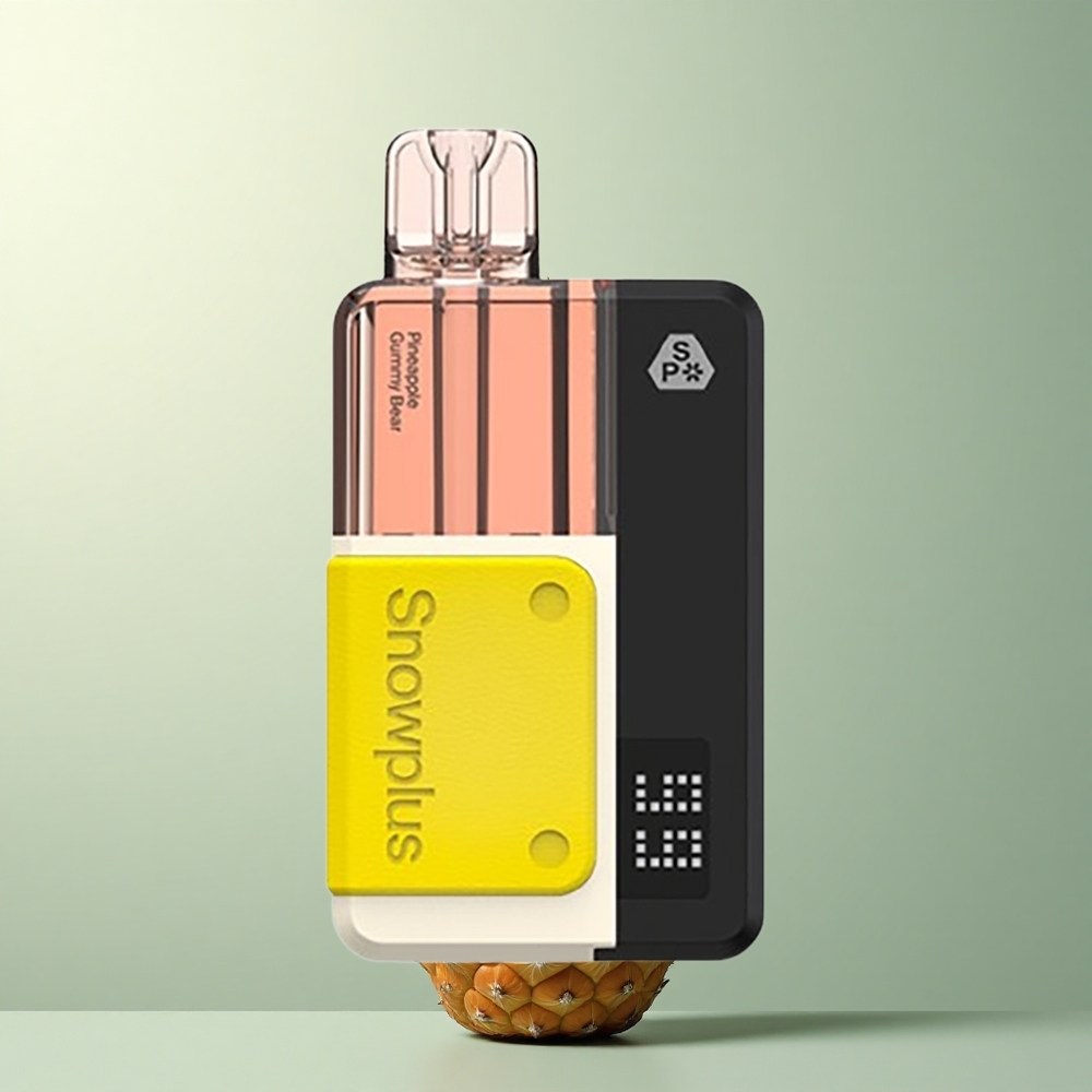 Snowplus Swift 5000 Puffs Pineapple Gummy Bear Dual Mesh 1000 mAh 2% Nicotine