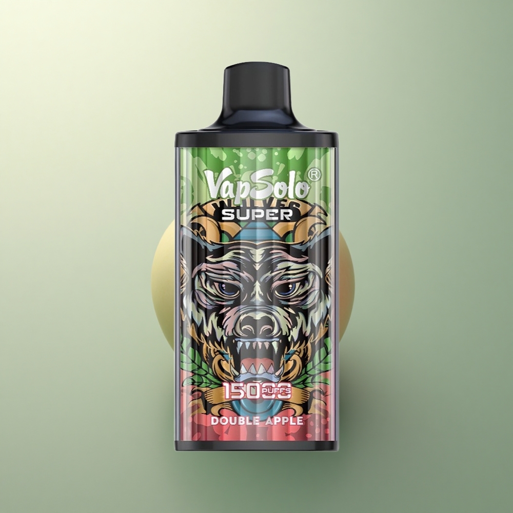 Vapsolo Super 15000 Puffs Double Apple 40ml 850mAh Type-C