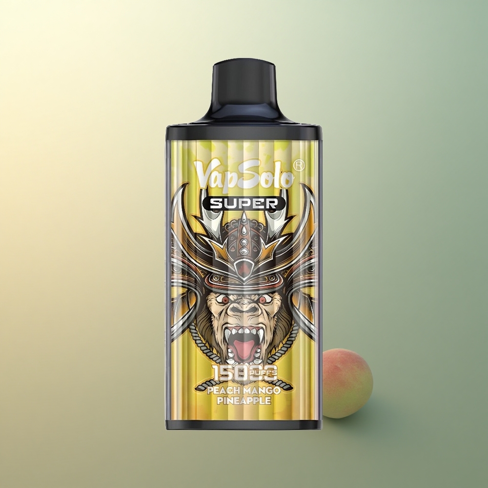 Vapsolo Super 15000 Puffs Peach Mango Pineapple 40ml 850mAh Type-C