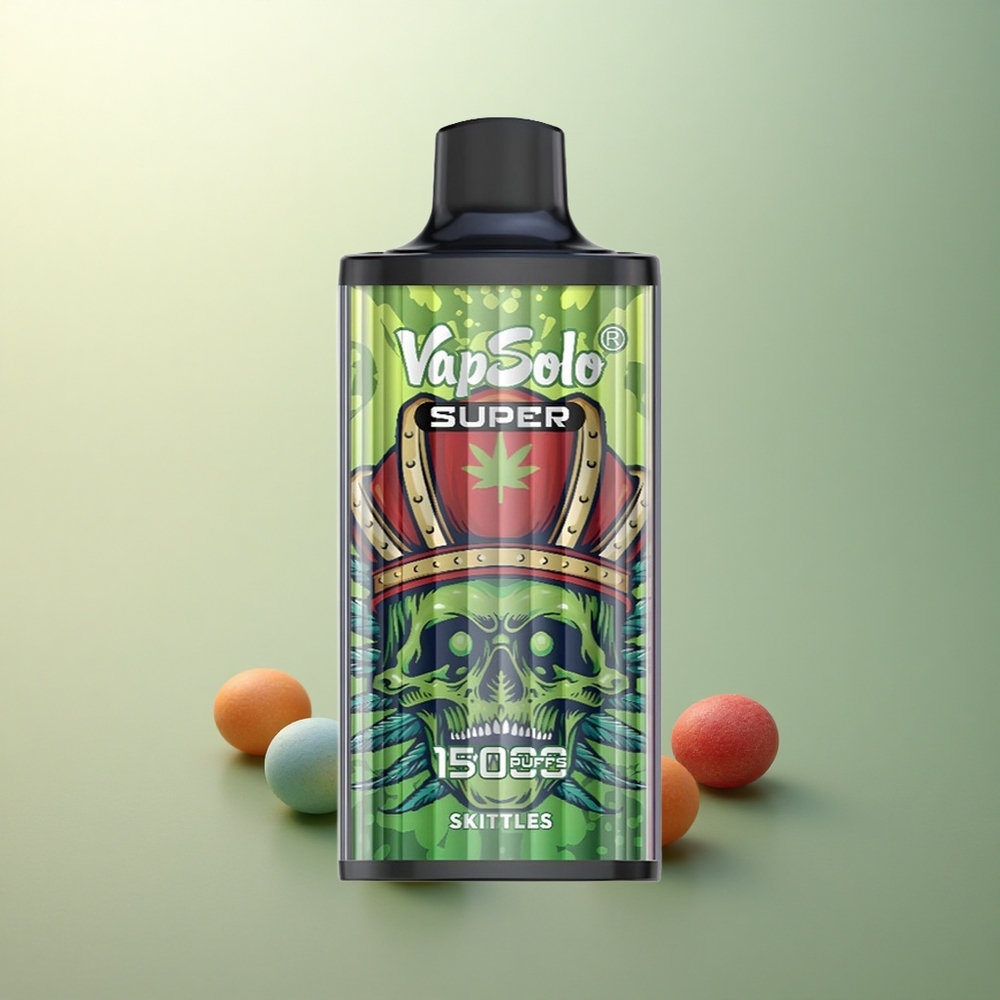 Vapsolo Super 15000 Puffs Skittles Mesh 850mAh 40ml Nicotine