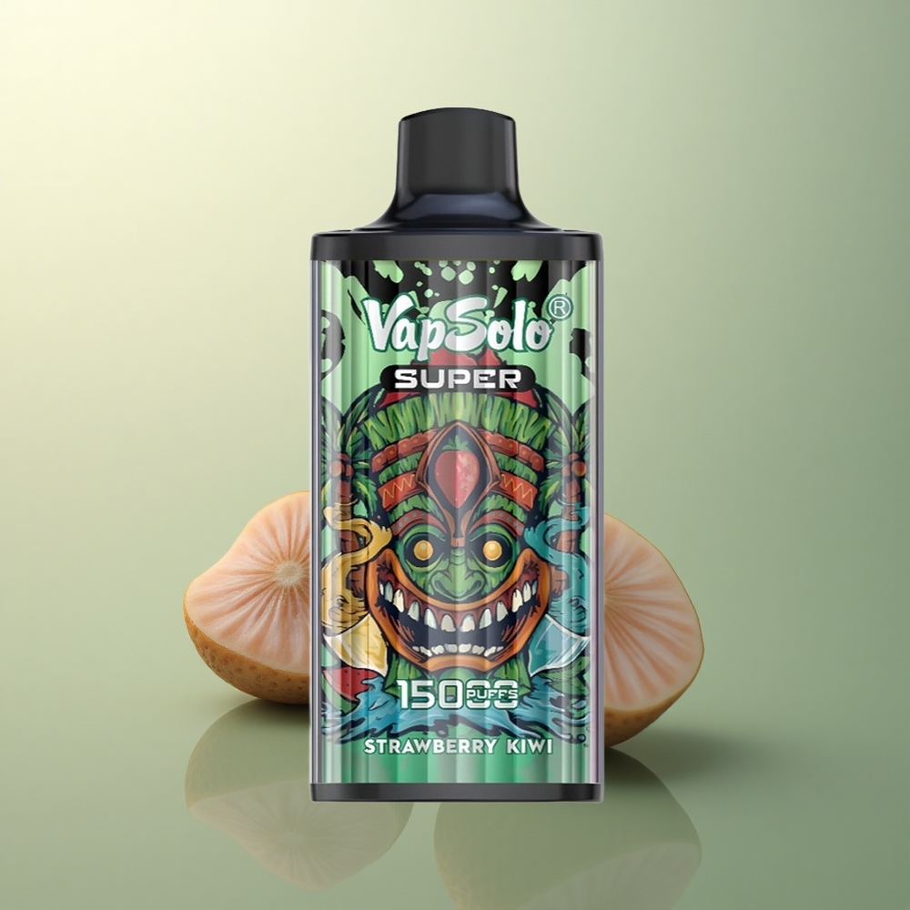 Vapsolo Super 15000 Puffs Strawberry Kiwi 40ml 850mAh