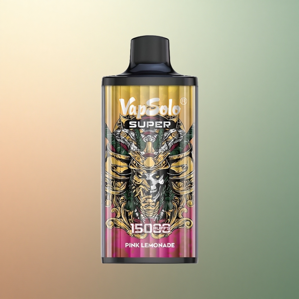 Vapsolo Super 15000 Puffs Super Pink Lemonade 40ml 20mg Nicotine 850mAh
