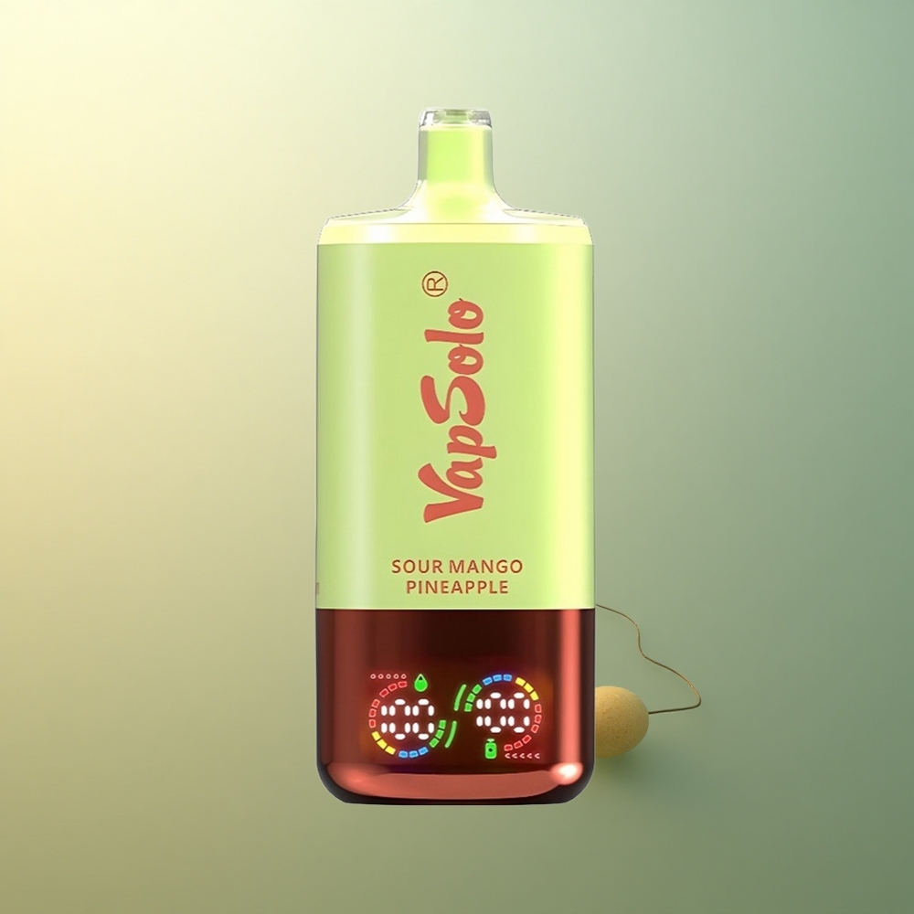 Vapsolo Triple 30000 Puffs Sour Mango Pineapple 40ml Type-C 20mg Nicotine