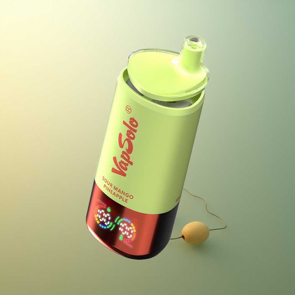 Vapsolo Triple 30000 Puffs Sour Mango Pineapple 40ml Type-C 20mg Nicotine