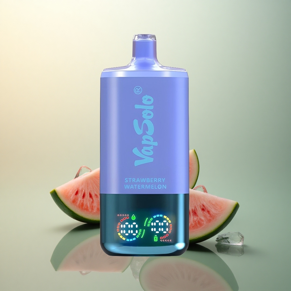 Vapsolo Triple 30000 Puffs Strawberry Watermelon & Blueberry Ice 40ml Nicotine 20mg/ml Type-C
