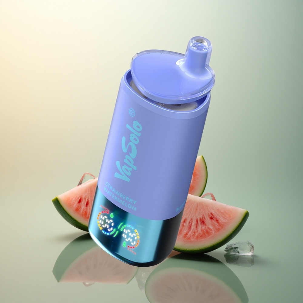 Vapsolo Triple 30000 Puffs Strawberry Watermelon & Blueberry Ice 40ml Nicotine 20mg/ml Type-C