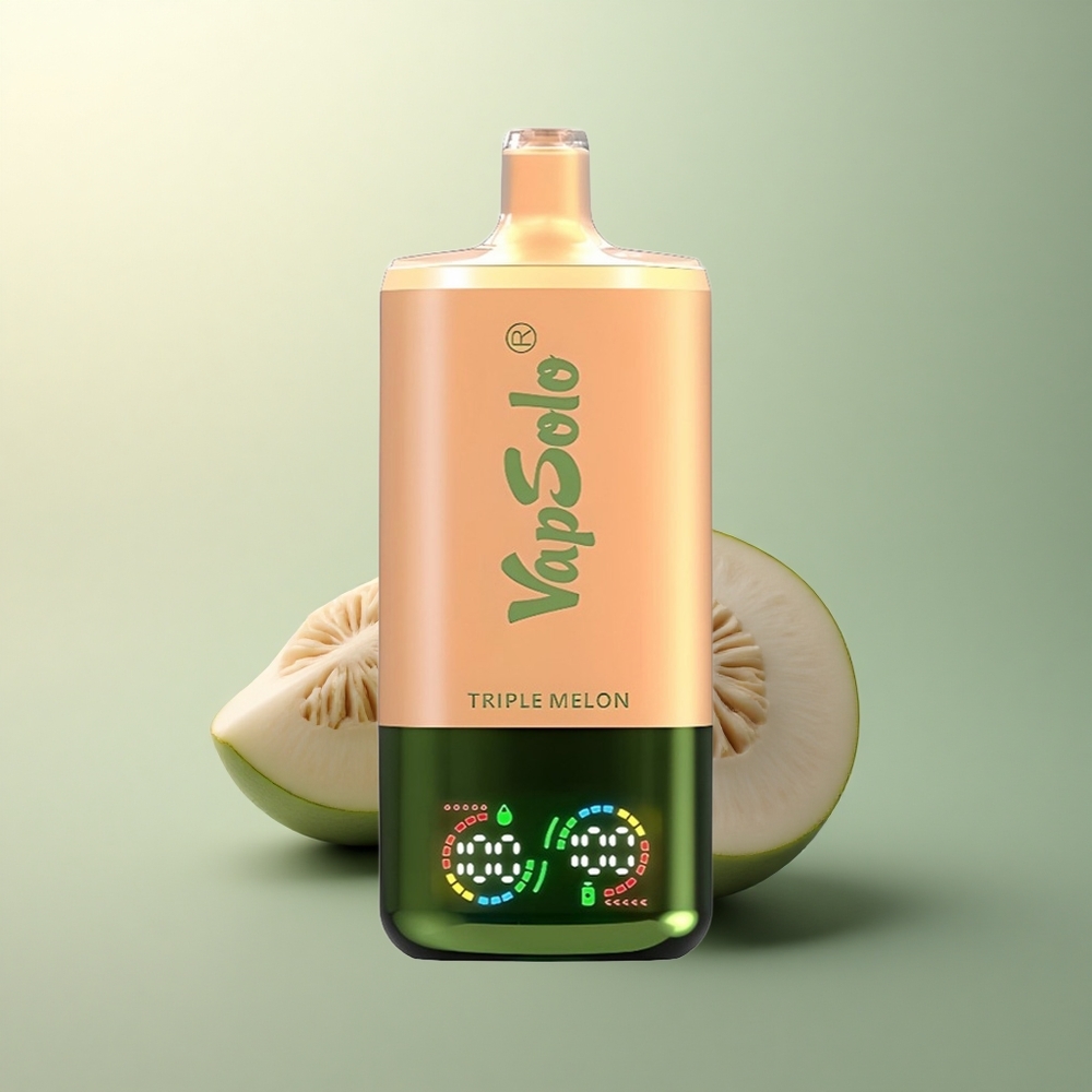 Vapsolo Triple 30000 Puffs Triple Melon 40ml Nicotine