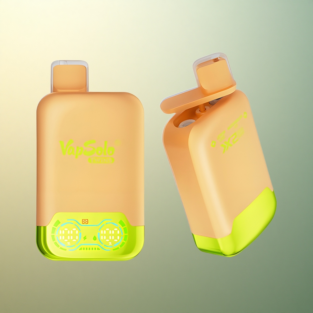 Vapsolo Twins 20000 Puffs Lemon Lime & Watermelon Ice 40ml Dual Tank 20mg Nicotine Type-C