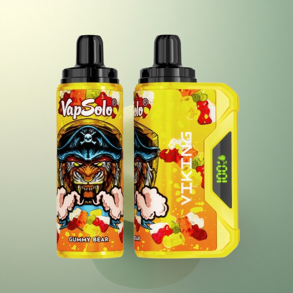 VapSolo VIKING 12000 Puffs Gummy Bear 22ml Nicotine Disposable Vape